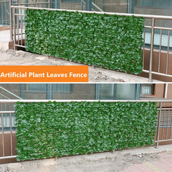 Extreme Artificial Plant Fence Privacy Foliage Hedge Grass Mat P