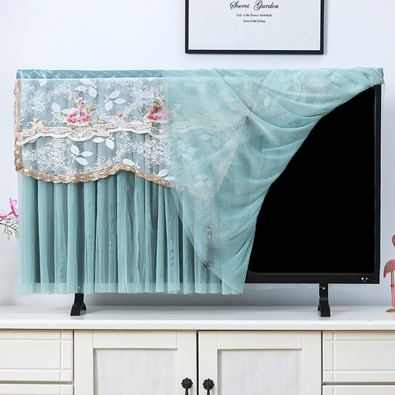 TV 표지는 컴퓨터를 꺼내지 않고 시작하는 데 사용할 수 있습니다. 새로운 LCD TV Dust Cover TV Cover X 유럽 간단한 거실 TV 표지는 컴퓨터를 꺼내지 않고 시작하는 데 사용할 수 있습니다. 새로운 LCD TV Dust Cover TV Cover X 유럽 간단한 거실