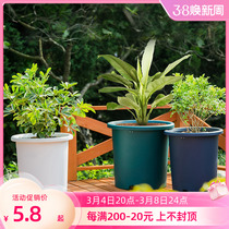 Alice Iris Colored Deepot Flower Pot Large Resin Plastic Flower Alice Flower Pot