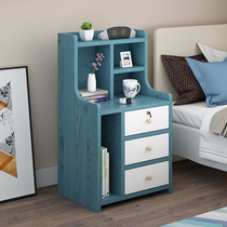 Bedside table shelf Simple modern bedroom locker Small multi-function simple storage bedside small cabinet