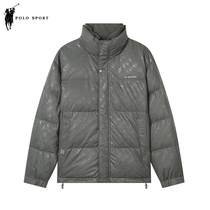Polo Sport cap-free mens short down jacket hawless hawl hawl hawl wear hay - wear wind and comfortable velvet coat