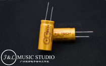 French original TECH butterfly retro plump gold version bile machine cathode filter fever electrolytic capacitor