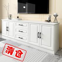TV cabinet high cabinet modern simple bedroom TV table living room simple TV cabinet locker combination wall cabinet