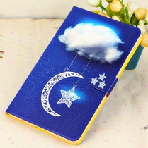 Huawei m38 4-inch tablet PC leather BT protective case V-W09 DL09 mobile phone shell send tempered film