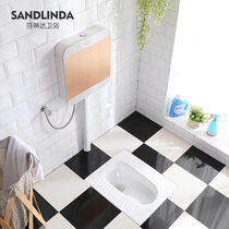 Shalinda squat toilet flush tank set of household toilet toilet squatting toilet squat toilet