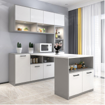 Nordic table telescopic home modern minimalist wine cabinet Dining Side Cabinet Fold combined by wall Custom small family dining room