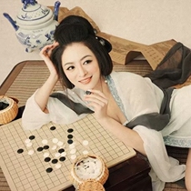 Work Stroke Ancient Clothing Photographic Props Go Indoor for real private room photos Childrens themed five chess photo swinging pieces