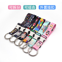 Luggage bag strap buckle hook rope binding binding plus fixed external boarding pass travel artifact