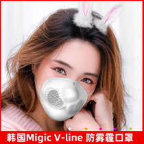 Korean goddess Fashion Mask 3D three-dimensional replaceable filter breathable dust-proof anti-bacterial haze filter PM2 5