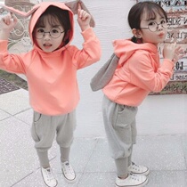 Baby suit for men and women 2020 Spring new Korean version of the Korean Air Cute Girl Casual Wear and Two Tide Clothing