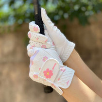 Golf Gloves Ladys hands South Korea Imports PU ultra slim cloth sunscreen abrasion resistant water golf