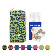 Travel abroad passport holder certificate bag passport bag set ID bag wallet ticket card bag