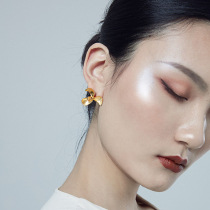 JLINN new designer star Mao Xiaotong screwlan Chinese original 925 silver ear pin chest needle