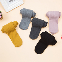 Girls pantyhose Spring and Autumn childrens leggings medium thick stockings Baby dance socks Childrens socks