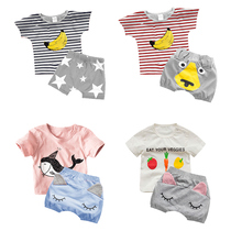Mommy Kiss Bei Lele Female Baby Conjoined Clothes Autumn Winter Clothing Outsuit Mens Baby Cotton Clothes Winter Newborns