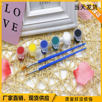 Acrylic paint 6 color 3 ml to bring a pen 6 color 3 ml with two pens 12 color 5 ml with two pens
