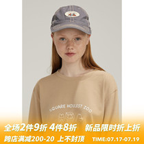 square houlest niche original design loose casual thin long-sleeved sweater female student couple top