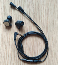 Customized IE80 three-band equalization headset 3 5mm plug headset with Michael tuning bass vocal headset