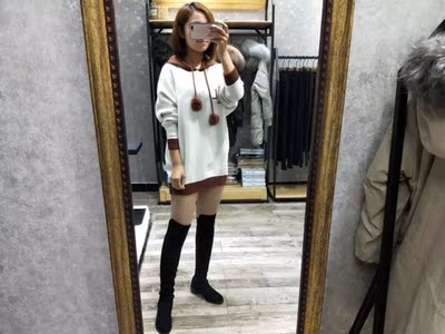 刚到就迫不及待去搭配衣服了，真是什么衣服都可以搭，好赞，好喜欢！！！