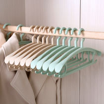 Hanger Household drying wide shoulder seamless multi-function seamless clothing support clothes hook wardrobe clothes rack hanger