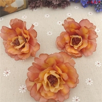Flower Fake Flower Rich Peony Flower Silk Flower diy Jewelry Accessories Decorative Flower Camellia