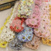 Colorful Small Daisy Fake Bouquet Sun Flower Chrysanthemum Diy Kindergarten Floral Decoration Small Vase Decoration Flowers Wild Chrysanthemum Flowers