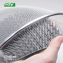 Tidy Japan Imported Kitchen Sink Filter Mesh Cleaning Brush With Bendable Potato Carrot Chopping Block Slit