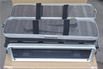 2U M ABS Plastic Case 31CM Deep with sponge Performance Wedding Peripheral Microphone Microphone Receiver Air Case