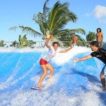 Indoor surfing equipment Luxury large scenic area skateboard simulation water surfing machine Amusement park Commercial custom wave making