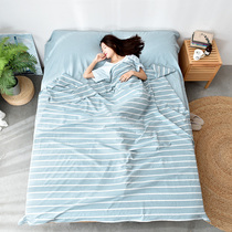 Cotton travel sleeping bag Dirt-proof adult washed cotton cotton train hotel portable single double sanitary liner sheets