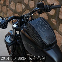 Suitable for Benali 502C 752S Cub 500 Harley 883 Glide X48 Fat Boy Vulcan Retro Fuel tank Bag