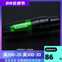 Apply Kawasaki NINJA400 anti-fall bar ninja Z400 post exhaust tube modified Protective ball bumper KC