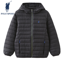 polo sports official flagship store boys down suit 2022 new autumn and winter warm coat for children