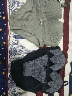 好漂亮的内衣！内裤弹性很大，穿起来超性感😍😍