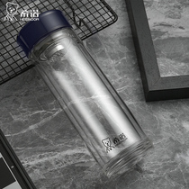 Hino glass double insulation large capacity water cup high temperature resistant tea cup XN-7075-7076-7077