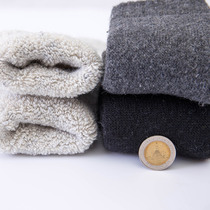 Northeast Harbin Mohe River Snow Countryside Winter Thickened anti-chill wool socks Sox men and women Super Thick Wool Socks Warm Towel Socks