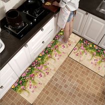 3D floor mat door mat door mat home kitchen mat long strip absorbent non-slip mat