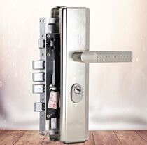 Mechanical locks Iron door anti-theft lock anti-theft lock cylinder door lock handle living room anti-theft door lock accessories lock