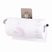 Shihan Stainless Steel Toilet Wall-mounted Roll Paper Rack Free of perforated toilet suction cup tissues Shelf shelving