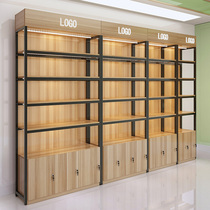 Display cabinet shelf Display rack Display cabinet Beauty salon product samples Pet shop Maternal and child cosmetics Container display cabinet