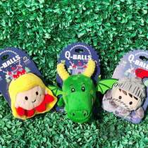 Q-Monster pet dog latex vocal toy small dog puppies molar toy dog companion toy