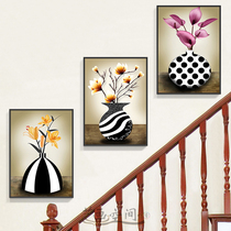 Aisle Corridor European duplex decorative painting corridor decoration hanging painting wall Triple painting stairwell building mural aisle