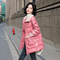 Your lady down cotton clothes female 2021 new womens winter clothes tide Korean loose mother lazy wind female cotton-padded jacket