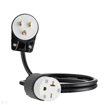 American Industrial Grade High Power Plug Nema 5-15P Bend 6-20R suitable for US electromechanical connection lines