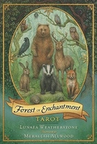 Magic Forest Tarot Card About Celtic Legend Forest of Enchantment Tarot