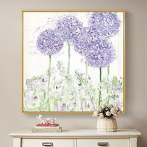 Hand Painted Decoration Oil Painting Light Lavish Hallway Dining Room Dining Room Bedside Decoration Painting Xuanguan Sofa Background Wall Scenery Hang Painting