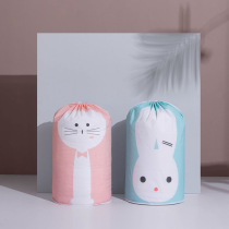 New quilt storage bag PEVA corset mouth clothes quilt finishing bag home moving luggage folding bag bag