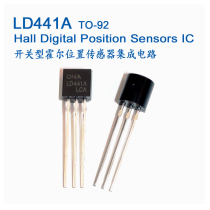 LD441A Package TO-92 Switch type Hall Position sensor integrated circuit IC model