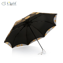 Germany kobold Kubo de schwarlow Crystal Luxury parasol black sunscreen anti ultraviolet Parasol Female