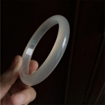 Off jade bracelet Mulan drop warm natural white agate bracelet womens jade bracelet jewelry